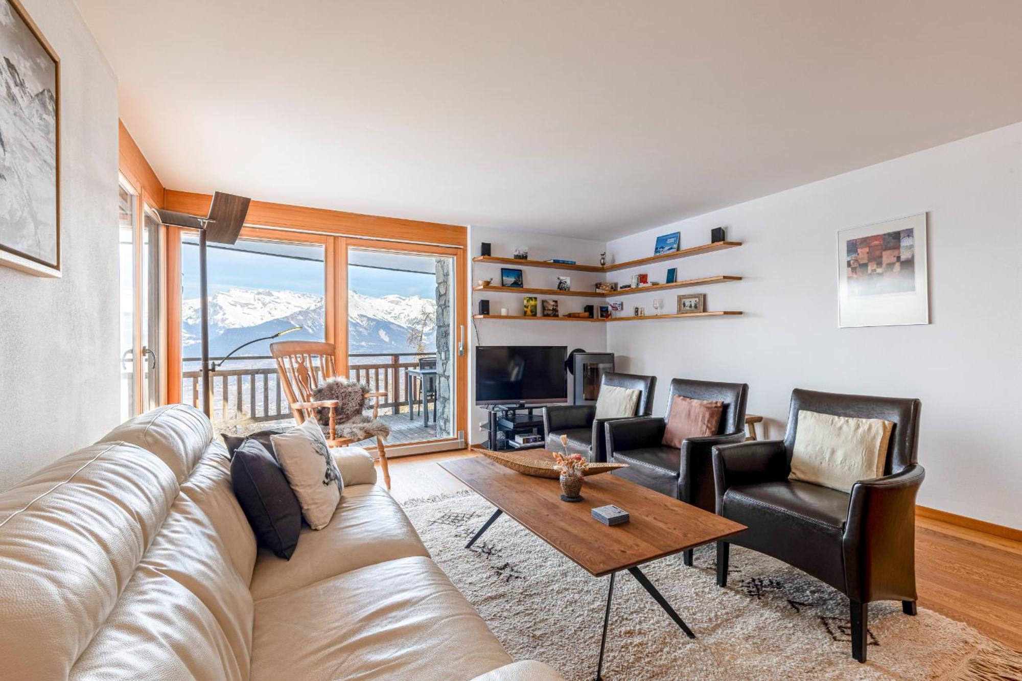 Ski Paradise Mountain & Luxe Apartments Veysonnaz Ngoại thất bức ảnh